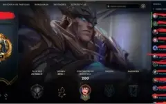 Conta de League of Legends LV 195