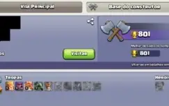 Conta Clash of Clans CV9