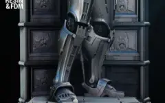 Robocop Sculpture stl 3d