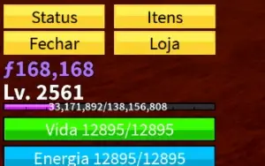 Conta 19 frutas permanentes kitsune,dragon Yoru v3, promoçao