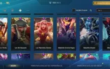 Conta wild rift nível 164