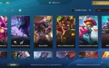 Conta wild rift nível 164