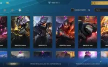 Conta wild rift nível 164