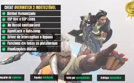  ✅ OVERWATCH 2 EXTERNAL CHEAT INDETECTÁVEL E ATUALIZADO