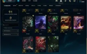 Conta LoL Diamante 4 - 81 % Win rate - League of legends