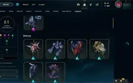 CONTA DE LOL DIAMANTE IV TODOS OS CHAMPS