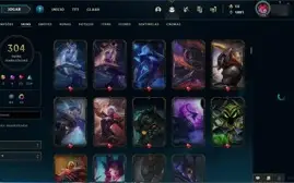 CONTA DE LOL DIAMANTE IV TODOS OS CHAMPS