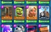 Conta Clash Royale 13, 4200 troféus, 629 gemas, 180k ouro
