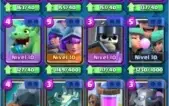 Conta Clash Royale 13, 4200 troféus, 629 gemas, 180k ouro