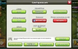 CONTA CLASH OF CLANS CV9 80% FULL