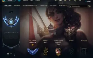 Conta Diamante 4 | 71% Win - Lol (League Of Legends) Elomoon