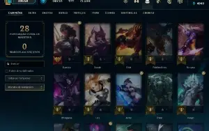 Conta Diamante 4 | 71% Win - Lol (League Of Legends) Elomoon