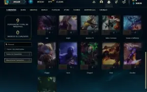 Conta platina 4 com 21 Champs (SEM EMAIL CONFIRMADO)