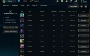 Conta platina 4 com 21 Champs (SEM EMAIL CONFIRMADO)