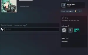 STEAM OLD 18 ANOS, MEDALHA DE 10 E 5 ANOS, 22 jogos