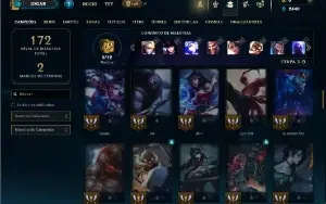Bronze 4 com 75 Champs e 26 Skins