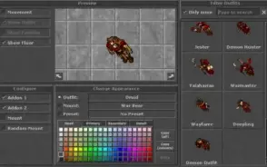 Knight Tibia Global - Level 246 - Skill 106 - Mundo Calmera