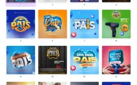 Pack Canva Dia dos Pais - 60 Artes Editáveis