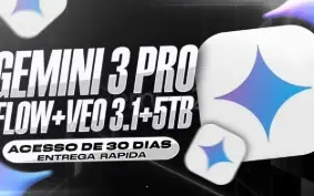 Gemini 3.1 Pro + 5TB + Veo 3.1 + Flow + Omni Flash - 30 Dias