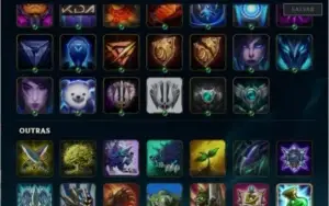 Conta D4 League of legends