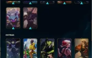 Conta D4 League of legends