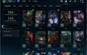 Acc League of legends com skins raras + valorant skins
