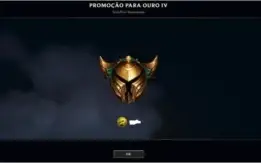 ELO GOLD CONTA UPADA A MÃO (SEM USO DE BOTS)