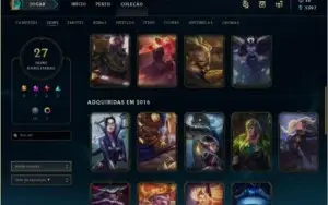 Conta League Of Legends