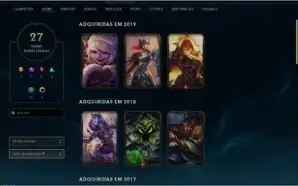 Conta League Of Legends