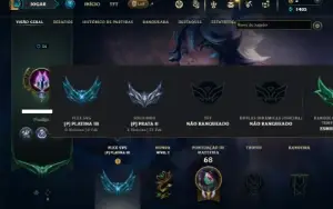 Prata 2 com 30 Champs e 6 Skins + 2 Fragmentos