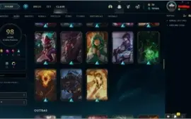 CONTA LEAGUE OF LEGENDS 80K DE EA