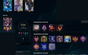Conta LoL Nível 309 | Todos os Campeões | 110 Skins
