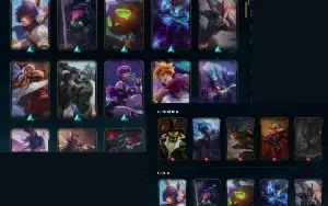 Conta LoL Nível 309 | Todos os Campeões | 110 Skins
