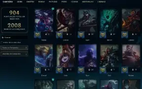 Esmeralda 2 com TODOS os Champs e 536 Skins + 21 Prestigios