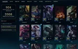 Esmeralda 2 com TODOS os Champs e 536 Skins + 21 Prestigios