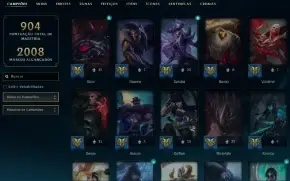 Esmeralda 2 com TODOS os Champs e 536 Skins + 21 Prestigios