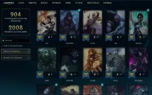 Esmeralda 2 com TODOS os Champs e 536 Skins + 21 Prestigios