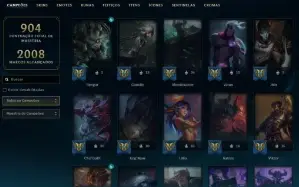 Esmeralda 2 com TODOS os Champs e 536 Skins + 21 Prestigios