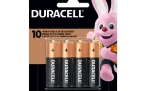 Duracell Aa pilha 4 unidades