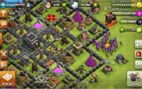 Clash of Clans CV9 tropa bem upada