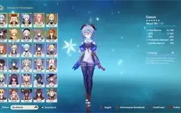 GENSHIN IMPACT AR 55 COM GANYU, KLEE, TARTAGLIA, YAE MIKO