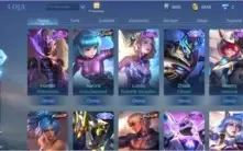Conta Mobile Legends 207 Skins , Emblemas Full, 101 heróis