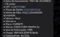 Acesso Bot Telegram de consultas