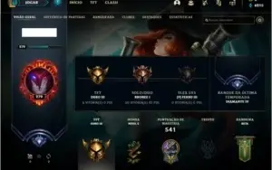 Conta Bronze 1 Season passada Diamante