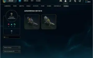 Conta Bronze 1 Season passada Diamante