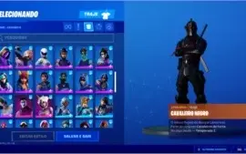 Fortnite Cavaleiro Negro - Ikonik - Muitas Skins