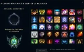 Conta  League of legends Platina 2