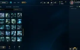 [League of Legends] Conta com 27 skins + 42 nos espólios