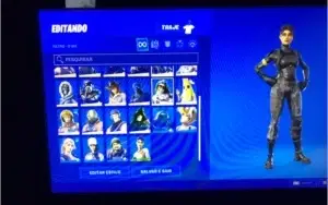 Conta fortnite com salve o mundo e skins antigas