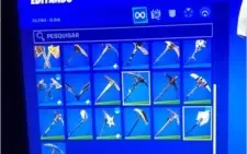 Conta fortnite com salve o mundo e skins antigas